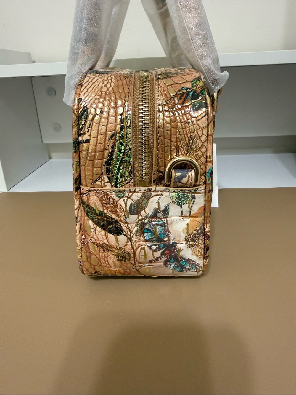 Brahmin Mara Hill Garden Melbourne Leather Satchel - Picture 4 of 14